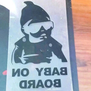 Baby on board car  Decal​